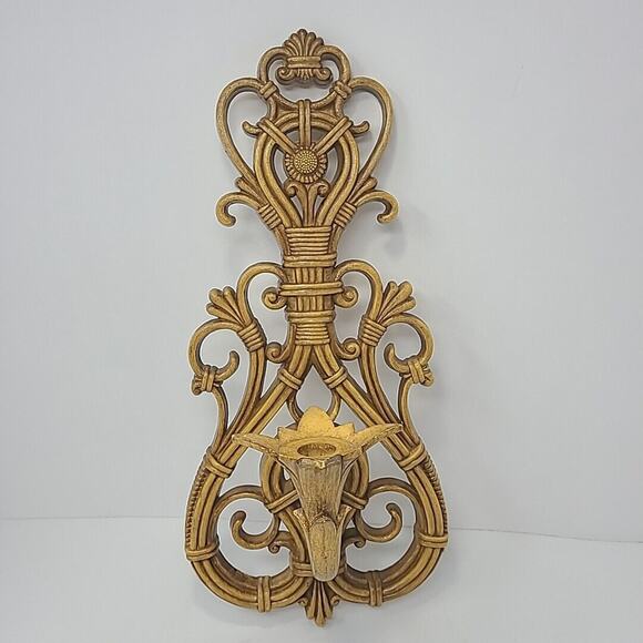 Vintage Dart Ind. Wall Hanging Sconce Candle Holder # 4197 Plastic USA MCM - Picture 1 of 6